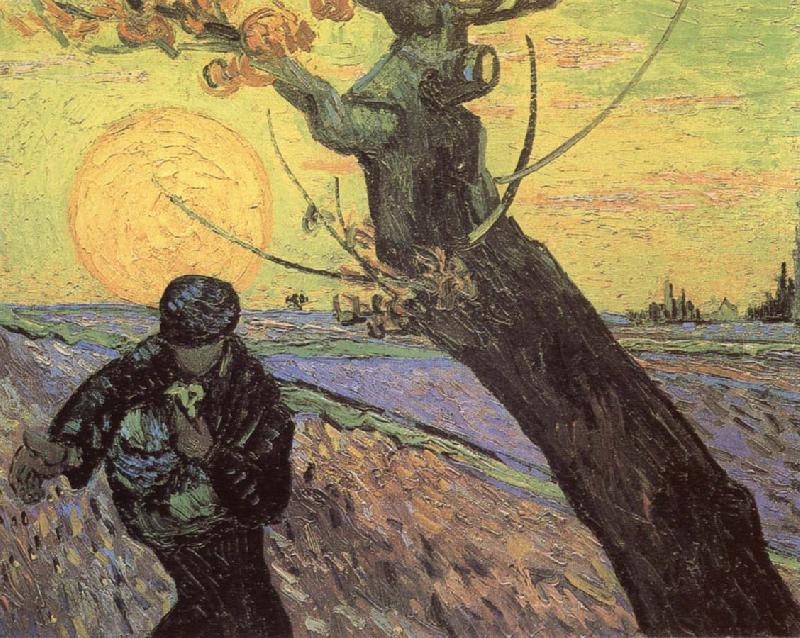 Vincent Van Gogh The Sower oil painting image